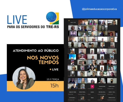 Live Atendimento ao Público nos Novos Tempos / TRE-RS