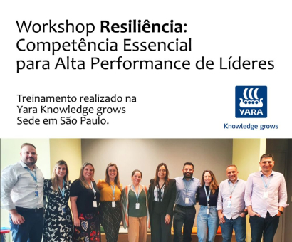 Workshop Resiliência - Equipe Yara Brasil